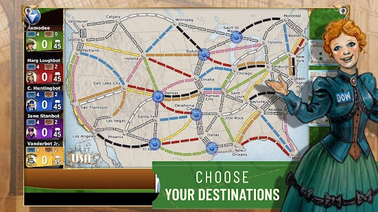 Ticket to Ride Classic Edition Screenshot