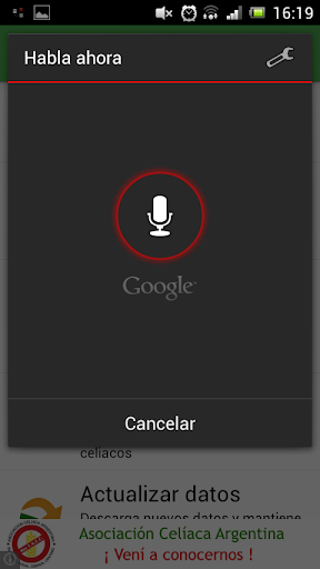 mobiCeliac ARGENTINA Screen 2
