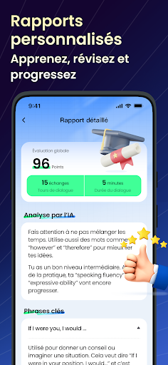 TalkFlow:Parlez anglais fluide Capture d'Écran de l'Application Android 5