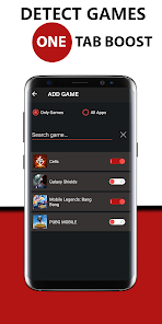 Imágen 2 Game Booster Fire GFX- Fix Lag android