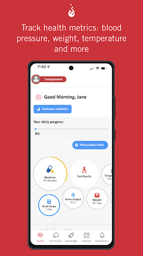 Android application AlloCare screenshort