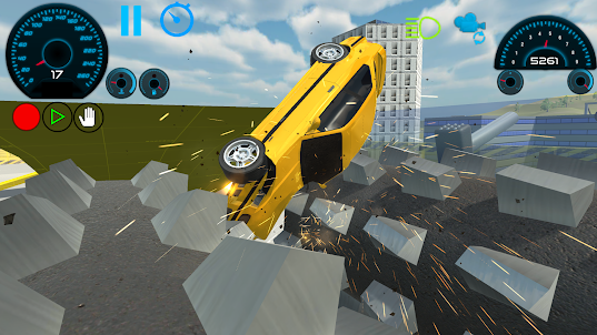 Realistic Car Accident Sandbox