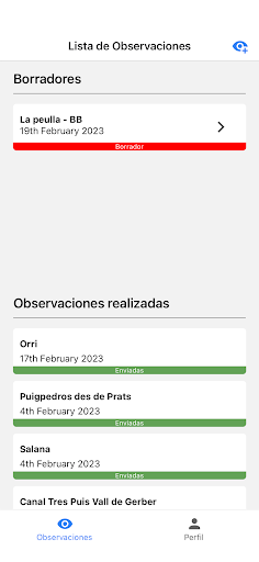 Android application Floc screenshort