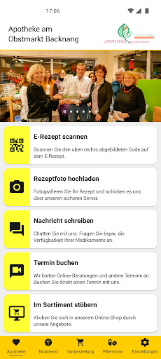 Android application Apotheke am Obstmarkt screenshort