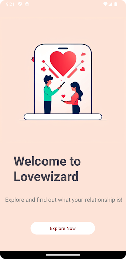 Android application Love Wizard screenshort
