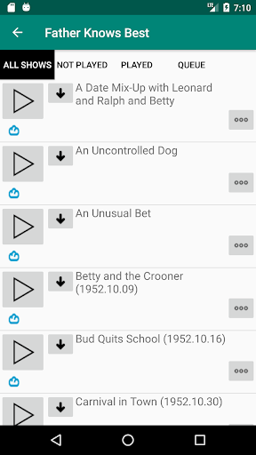 Johnnies Old Time Radio Screen 3