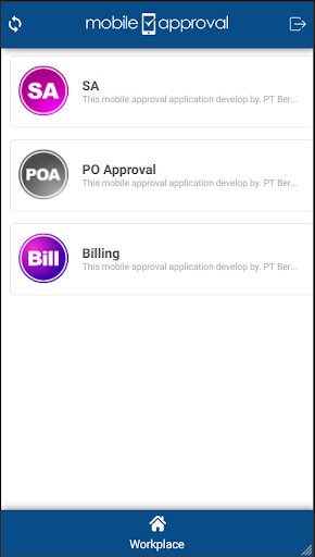 GIT Mobile Approval Screen 2