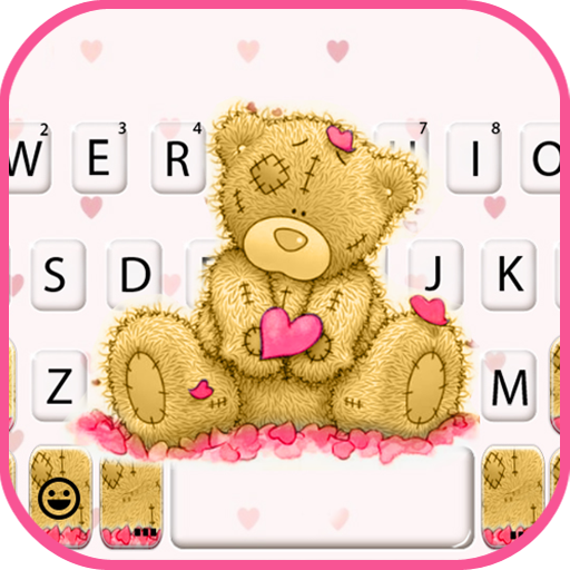 Lovely Ragged Bear Keyboard Th  Icon