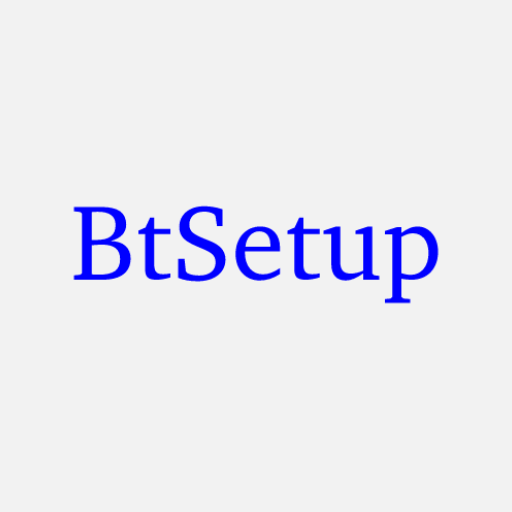 BtSetup logo