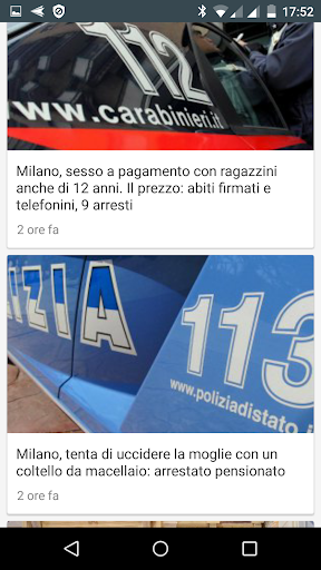 Milano notizie locali Screen 2