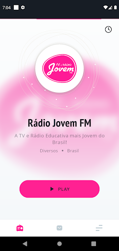 Android application Rádio Jovem FM screenshort
