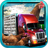 Farm Chicken Truck Driver 3D icon