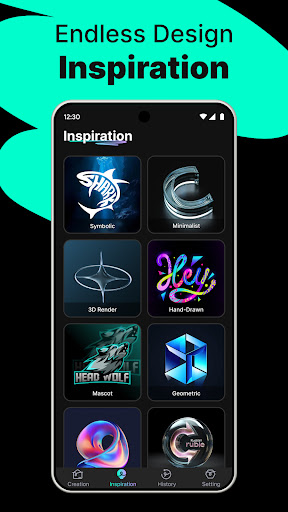 Screenshot of Logo Maker - AI Art Design
