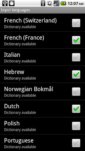 Dutch Keyboard Plugin Screen 2