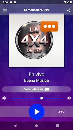 Android application El Mensajero 4x4 screenshort