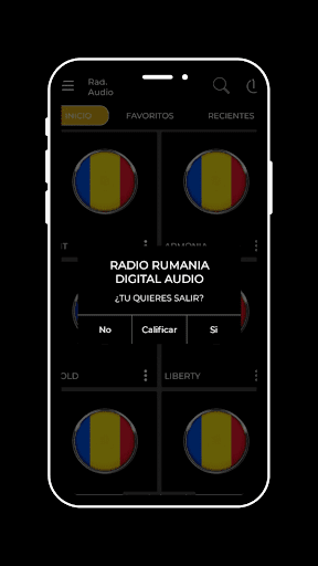 Android application Radio Rumania Digital Audio screenshort