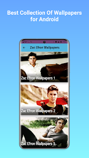 Zac Efron Wallpapers 3 APK + Mod (Unlimited money) إلى عن على ذكري المظهر