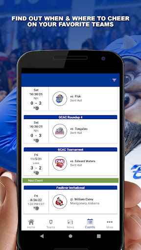 Dillard Bleu Devil Experience Screen 2