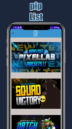 PLP for pixellab - Presets Screen 3