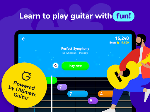Screenshot of MelodiQ: Real Guitar Teacher