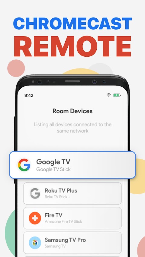 Chromecast & Android TV Remoteのおすすめ画像1