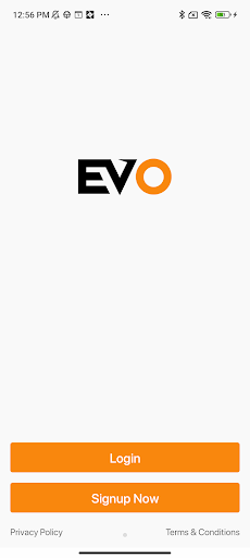 Android application EVO Driver App screenshort