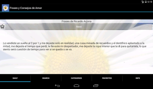 Frases y Consejos de Amor Screen 3