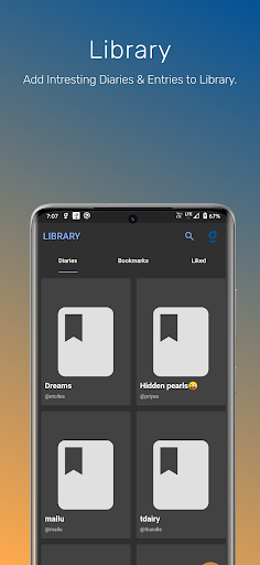 GlassDiary - A library of Diar Screen 3