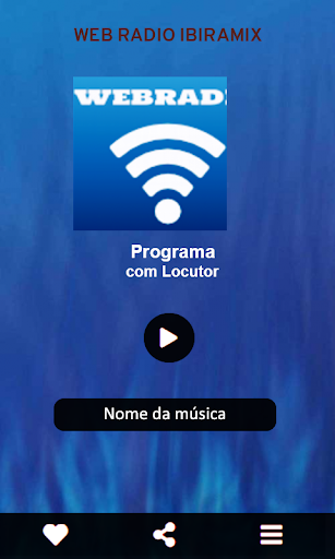 WEB RADIO IBIRAMIX Screen 2