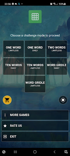 Android application Decordle : Word Finding Puzzle screenshort