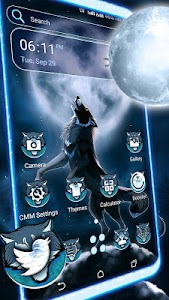 Moon Wolf Launcher Theme Unknown