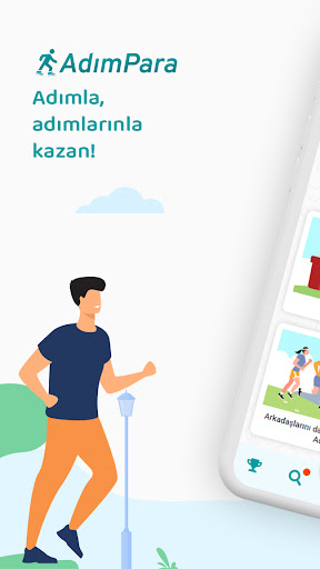 Android application AdımPara - Adım At Kazan screenshort