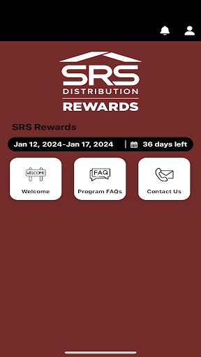 Android application SRS Rewards screenshort
