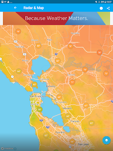 Weather data & microclimate : Tangkapan layar