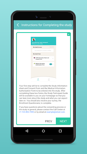 Android application Health Storylines Research screenshort
