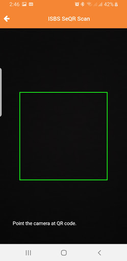 ISBS SeQR Scan Screen 2