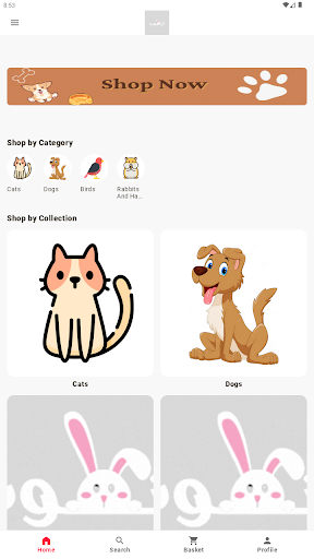 Android application متجر أرنوب screenshort