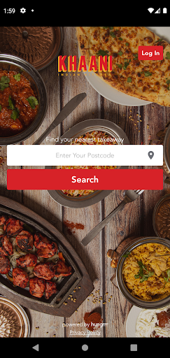 Android application Khaani Indian Kitchen screenshort
