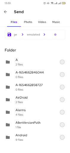 File Transfer Screenshot