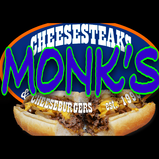 Monks Cheesesteaks logo