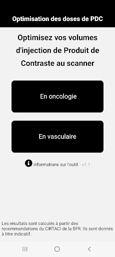 Android application Opti Dose screenshort