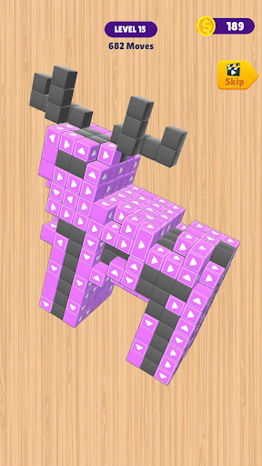 Android application Tap Out 3D: Puzzle Game screenshort