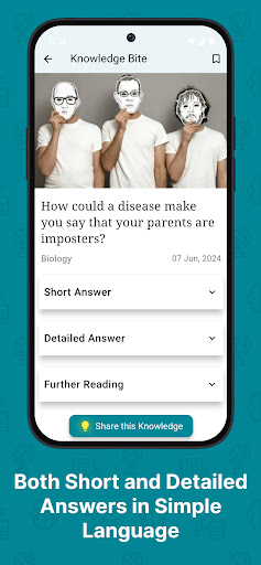 Curious Monkey: Daily Reading Screen 3