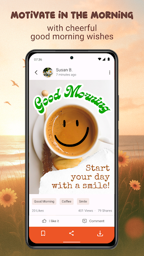 Screenshot of Good Morning & Good Night GIFs