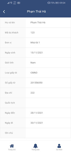 Android application CSDL du lịch Gia Lai screenshort
