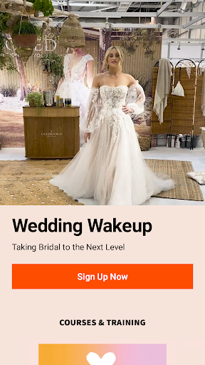 Android application Wedding Wakeup screenshort