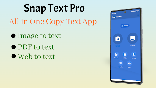 Android application Snap OCR Pro - Image to Text screenshort