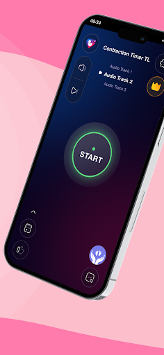 Contraction Timer & Counter Screen 2