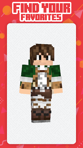 Android application AOT Skin For Minecraft screenshort