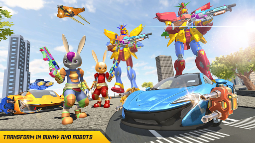 Bunny Jeep Robot Game: Robot Transforming Games  Screenshots 7